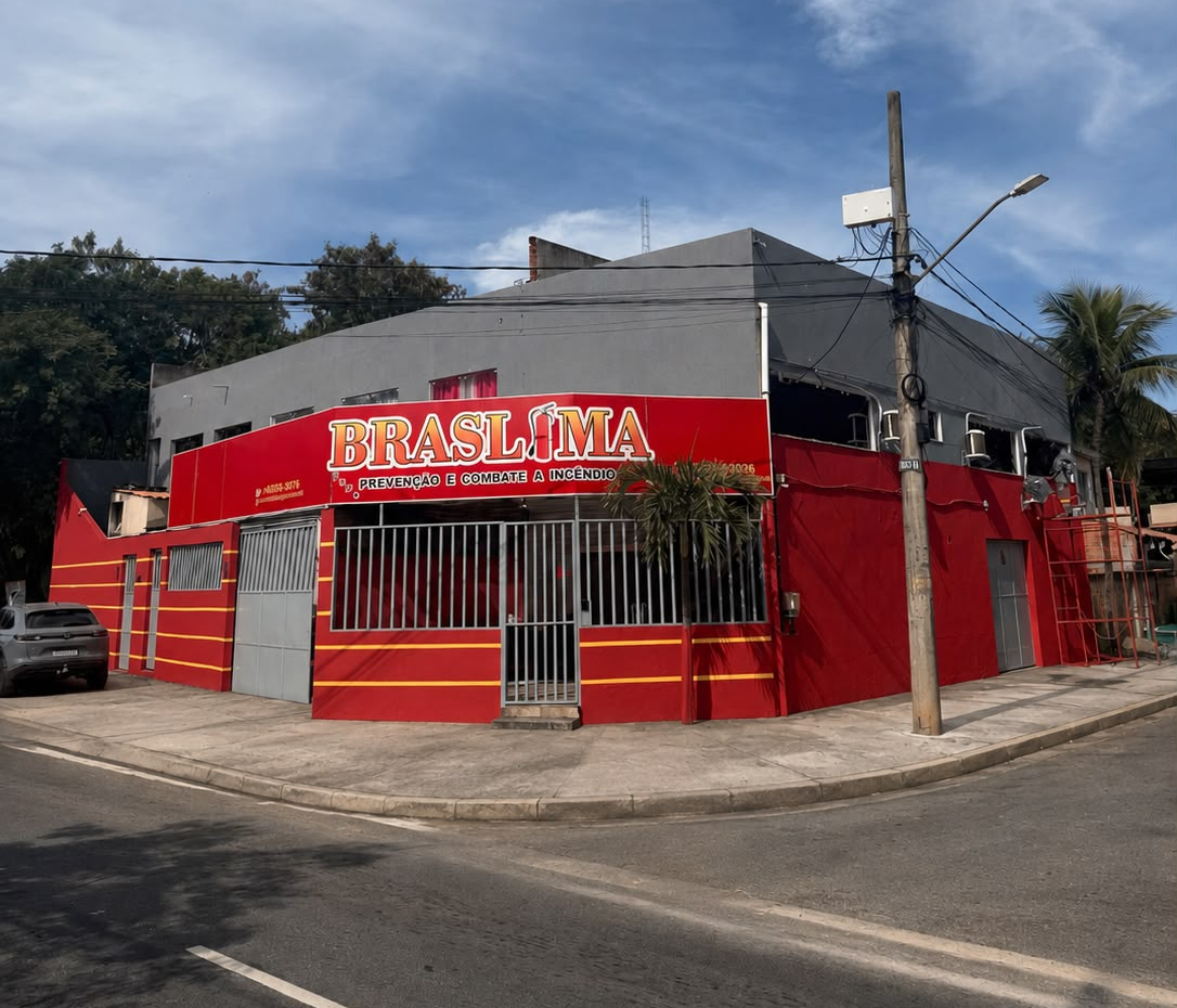 Fachada da loja Braslima Engenharia