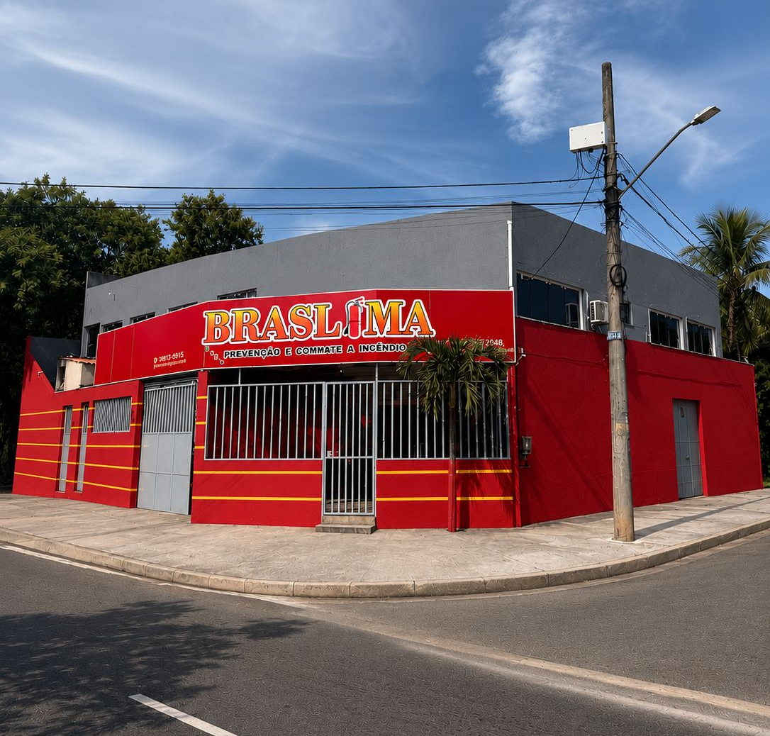 Fachada da loja Braslima Engenharia